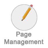 Page management button