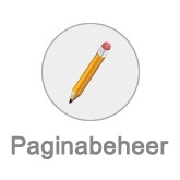 Paginabeheer button